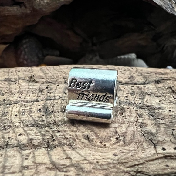 Authentic Pandora Charm Best Friends Scroll Bead
Silver Friendship Family - Picture 6 of 6